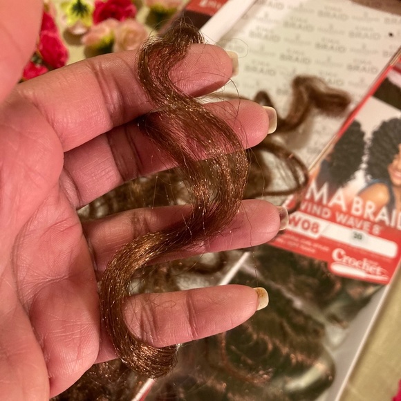 Harlem 125 Kima Braid Wind Wave 08" (KWW08) Color 30 Light Brown - Picture 7 of 16